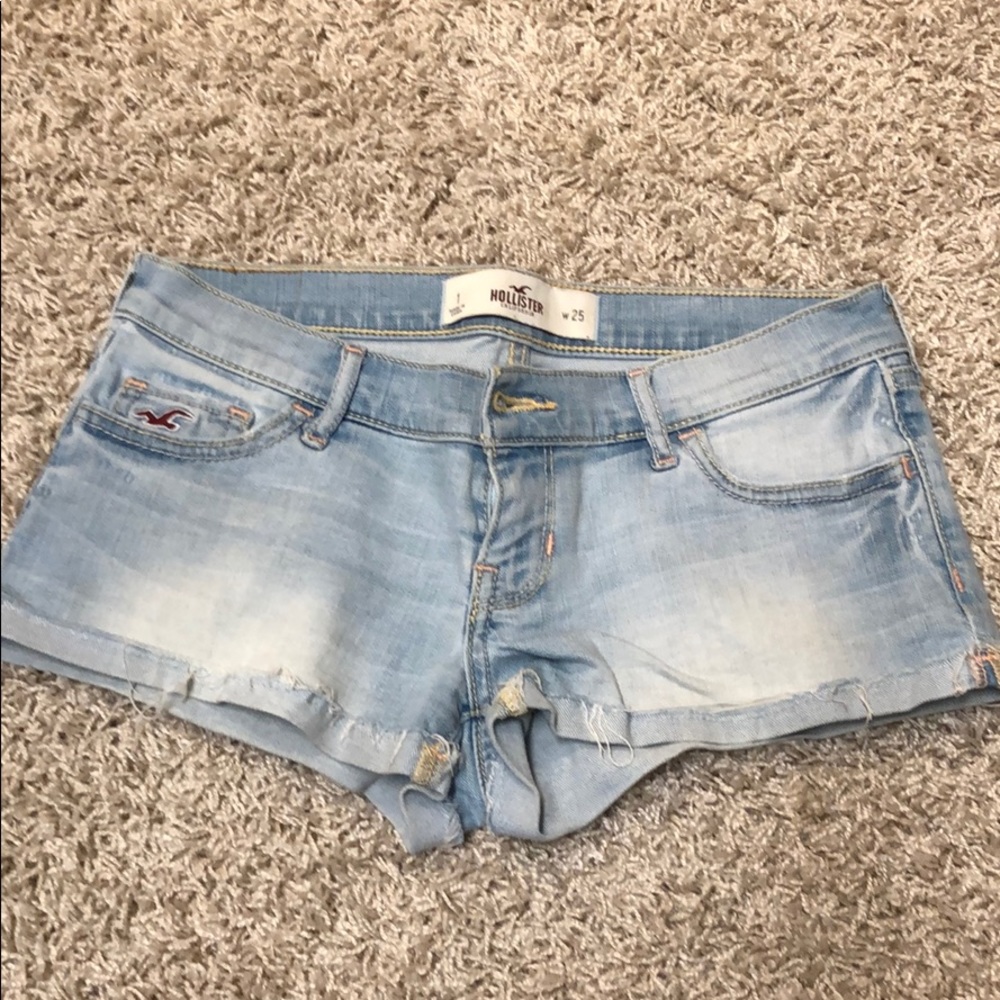 Hollister denim shorts